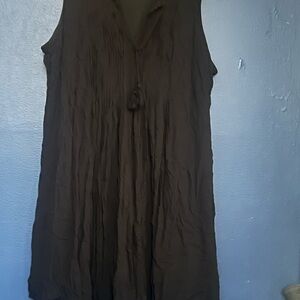 Old Navy Black Sleeveless Dress